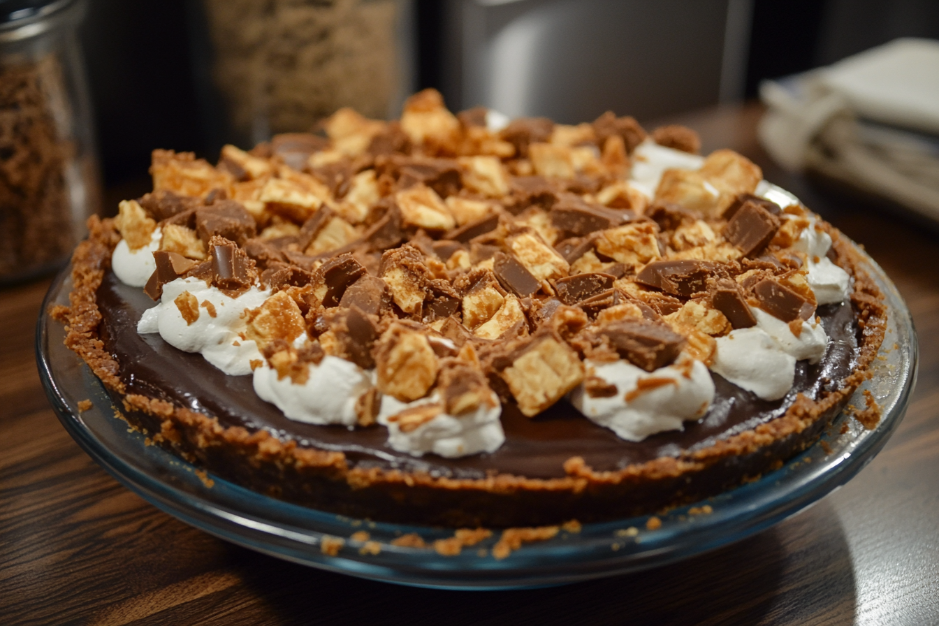 Butterfinger Pie