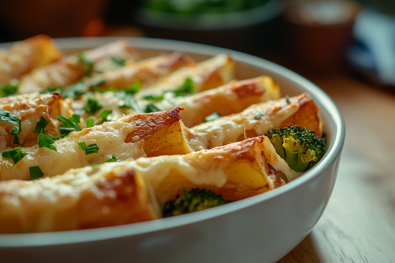 Chicken Flautas and Fideo