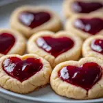 Heart Jam Cookies (Thumbprint Hearts) 5 Heart Jam Cookies (Thumbprint Hearts)