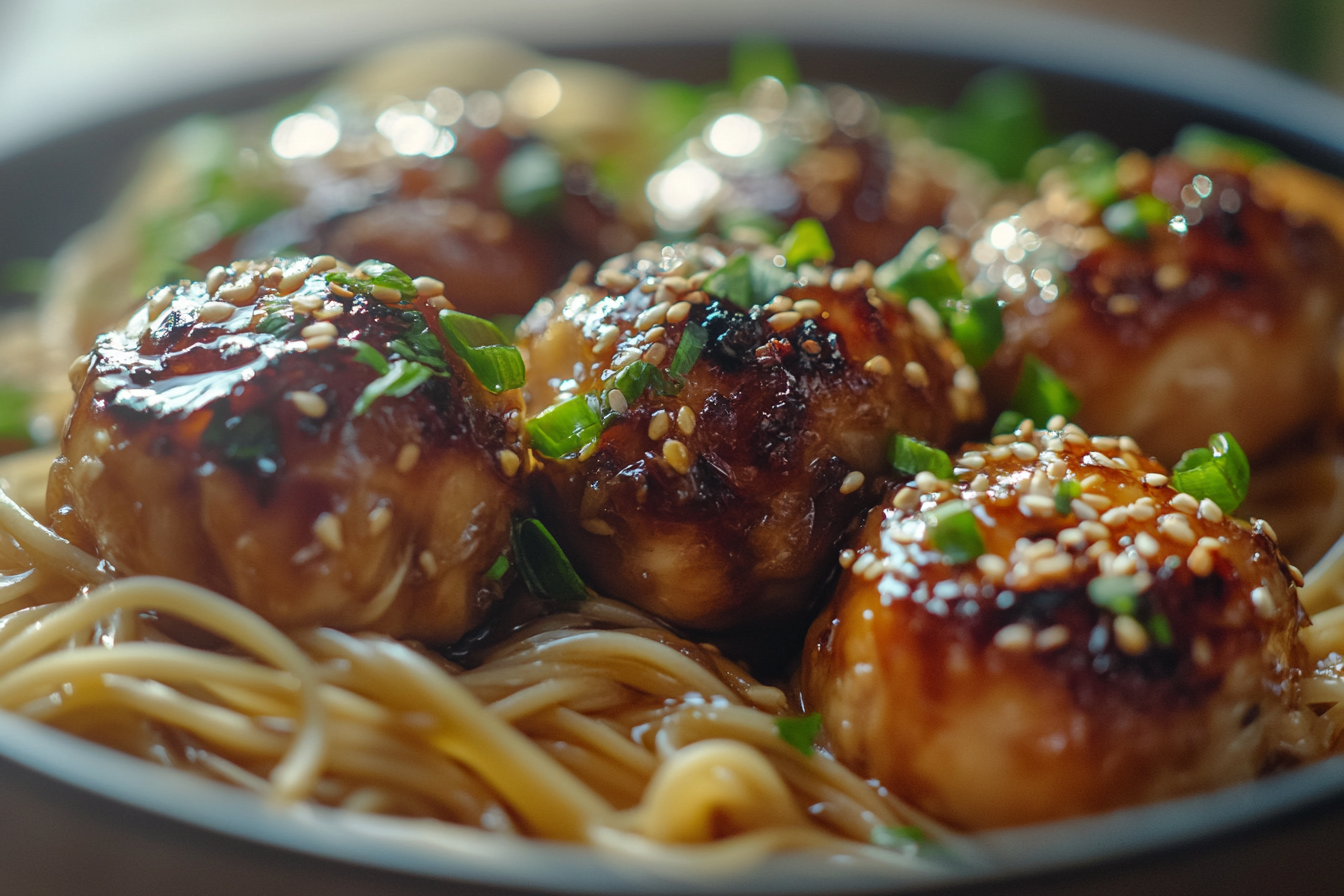 One-Pot Honey Garlic Chicken & Noodles