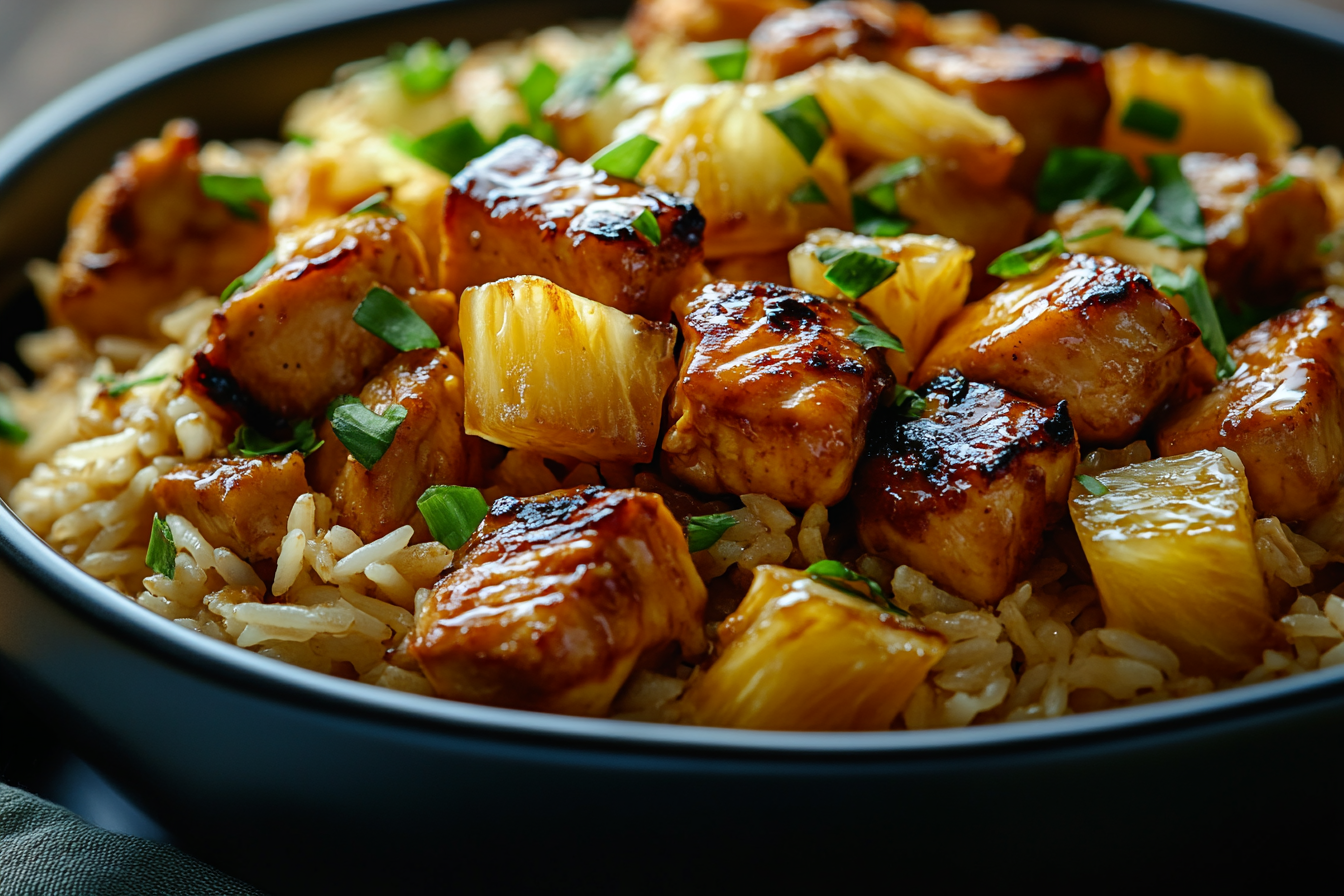 Pineapple Chicken and Rice