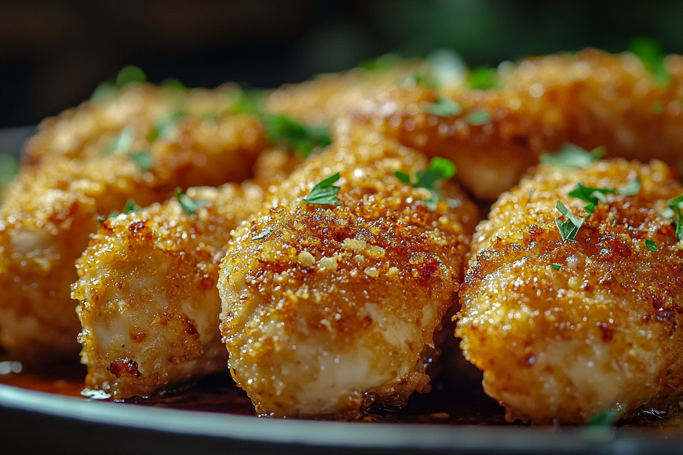 Garlic Parmesan Crusted Chicken