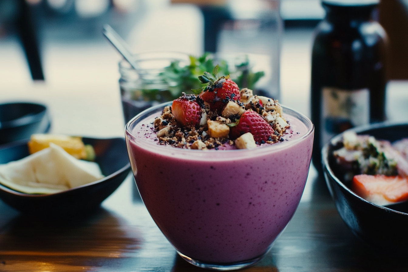 Fat Burning Strawberry Smoothie