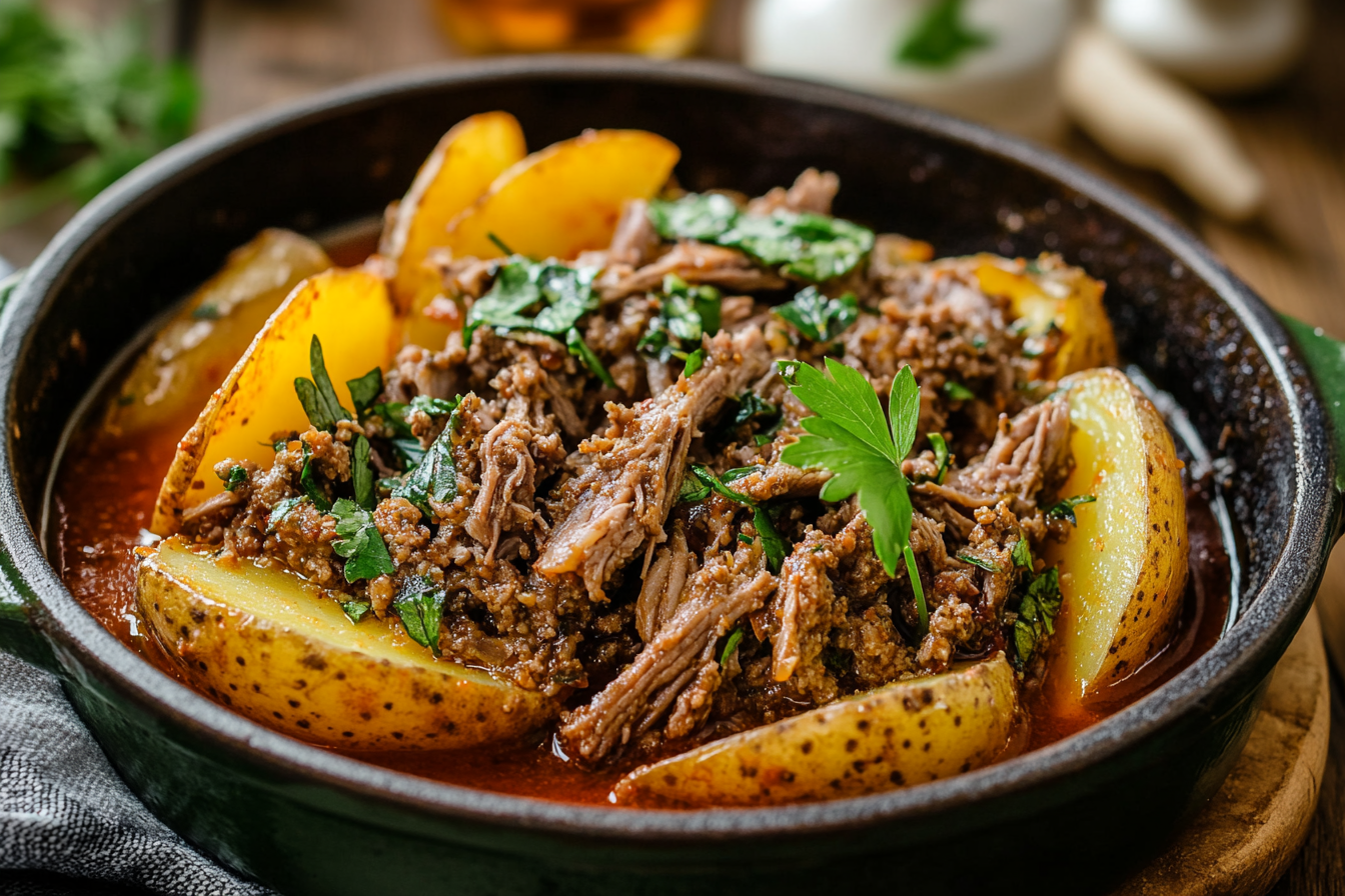 Ground Beef & Potatoes