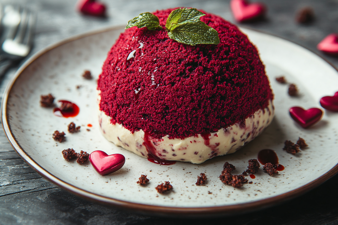Red Velvet Cheese Ball – Valentine’s Day Dessert