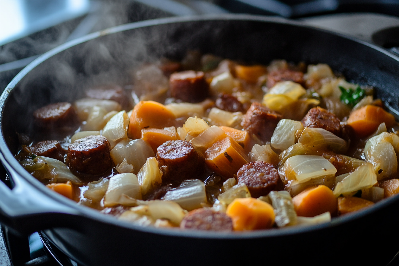 Sausage and Cabbage Stew