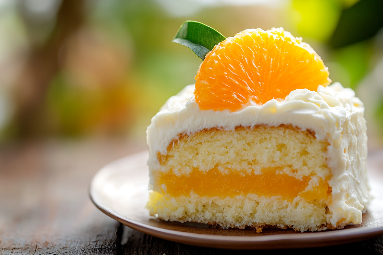 Mandarin Orange Pineapple Cake