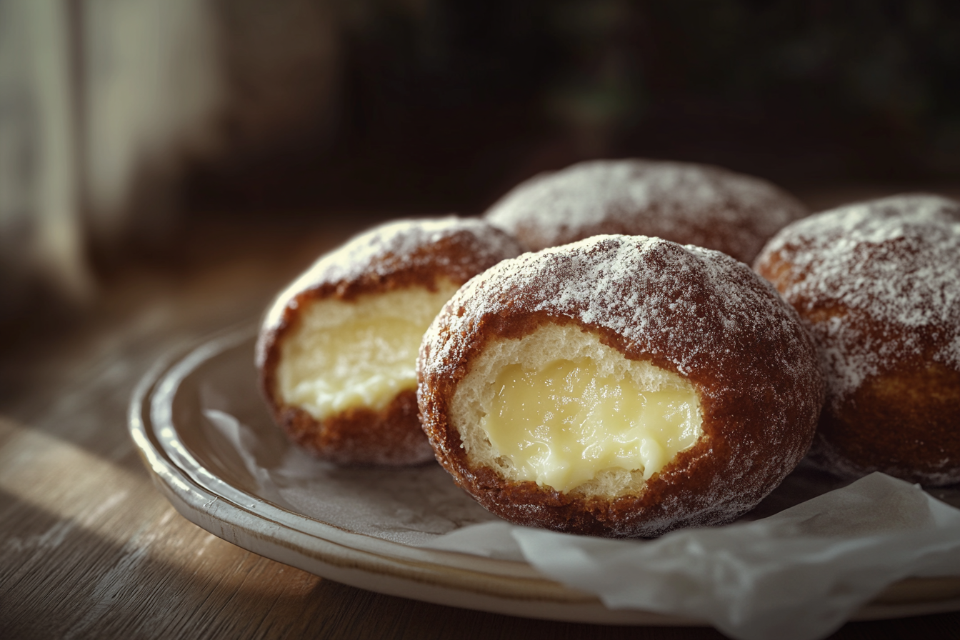 Baked Paczki (Polish Donuts)