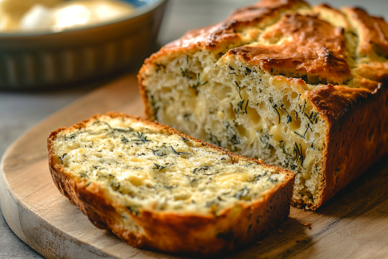 Herb & Cheese Quick Bread