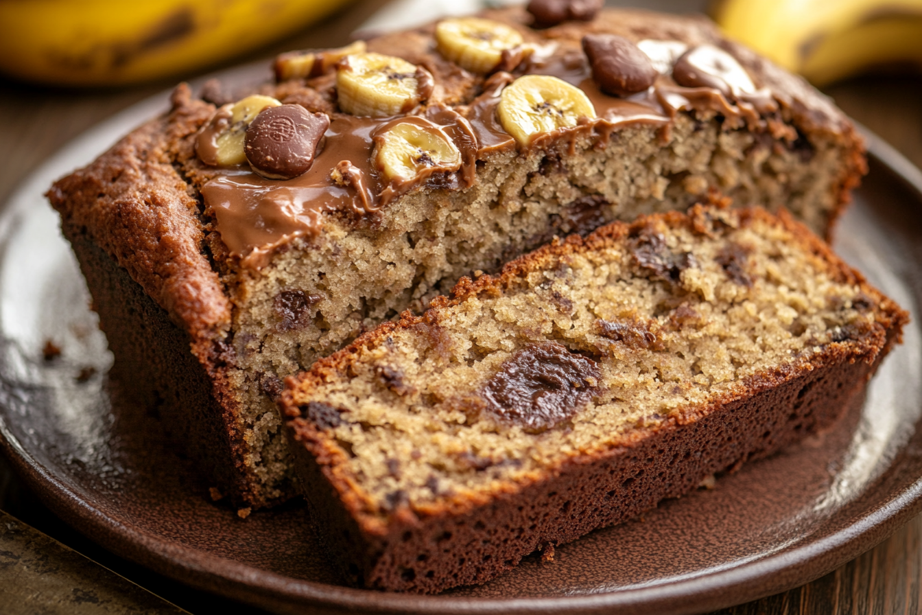 Reese's Peanut Butter Banana Bread