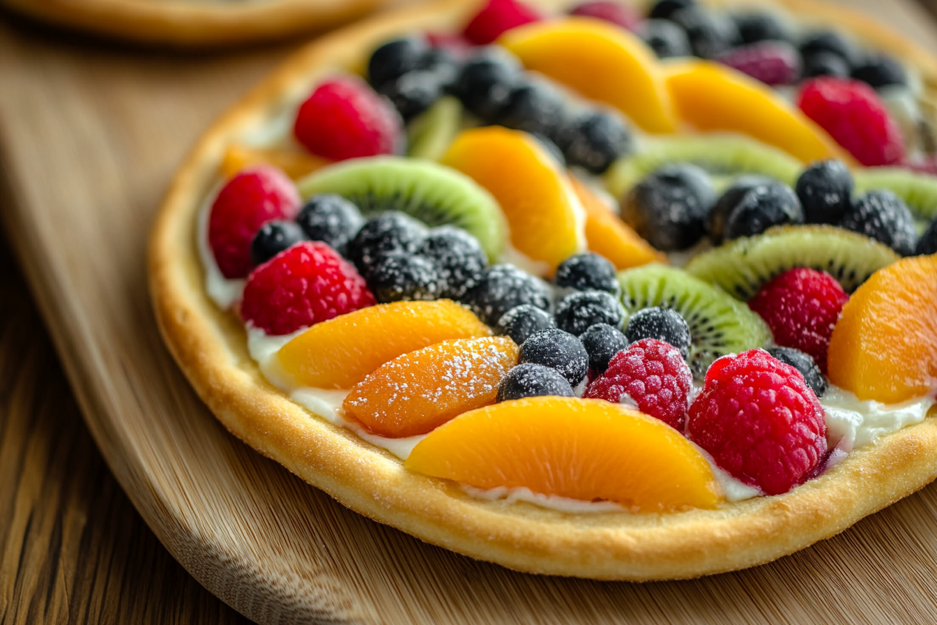 Easter Egg Fruit Pizzas