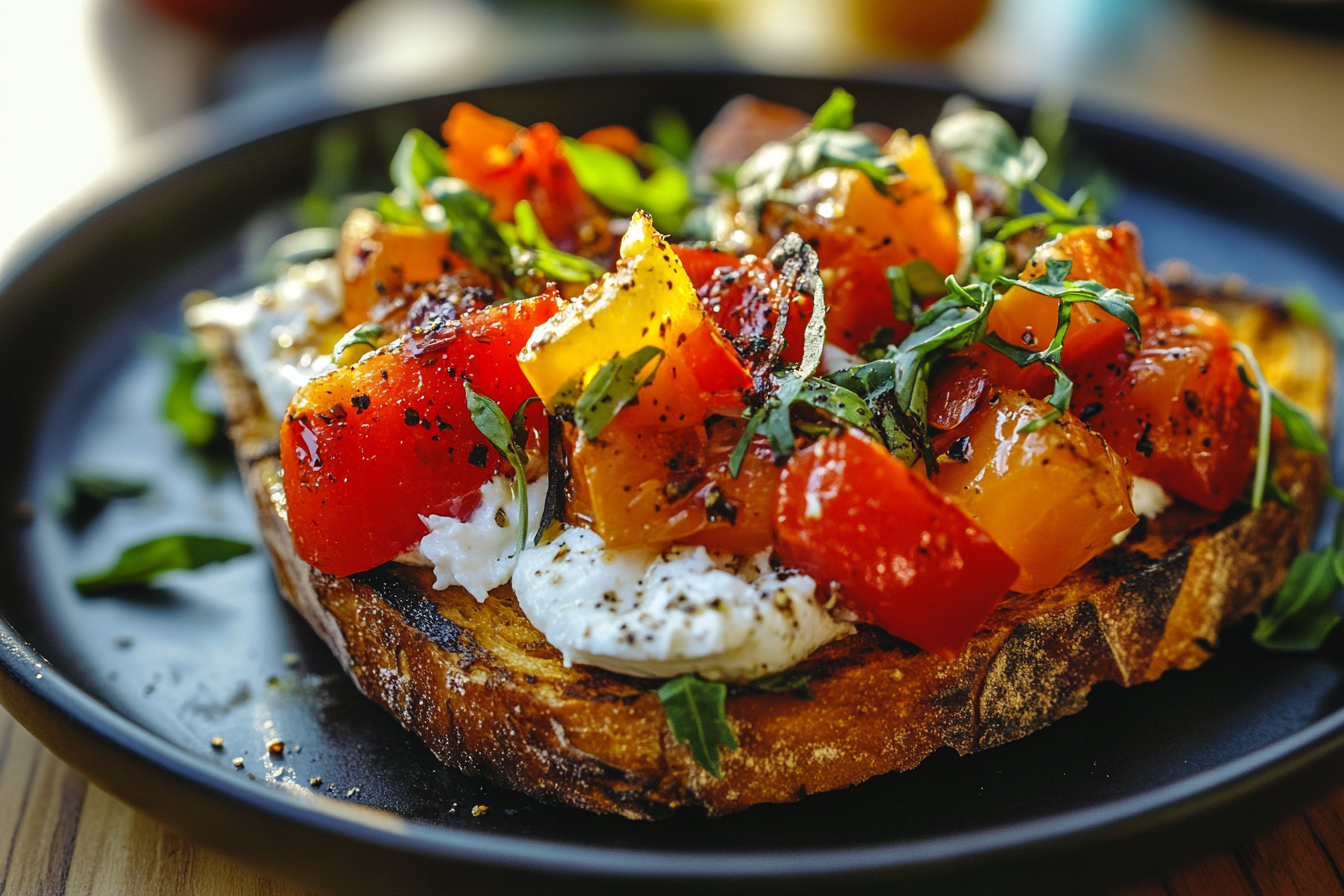 Burrata Bruschetta