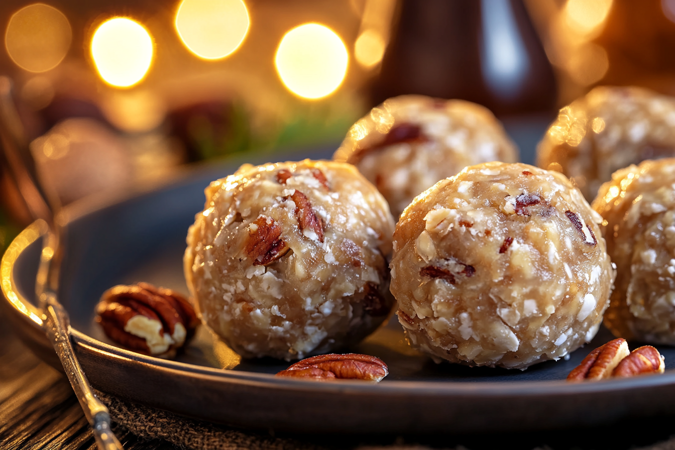 Pecan Cookie Balls