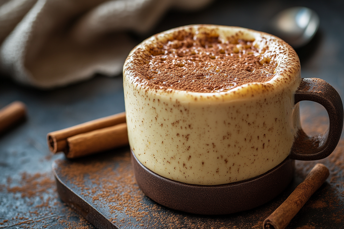 Cinnamon Mug Cake