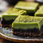 Matcha Mochi Brownies 5 Matcha Mochi Brownies