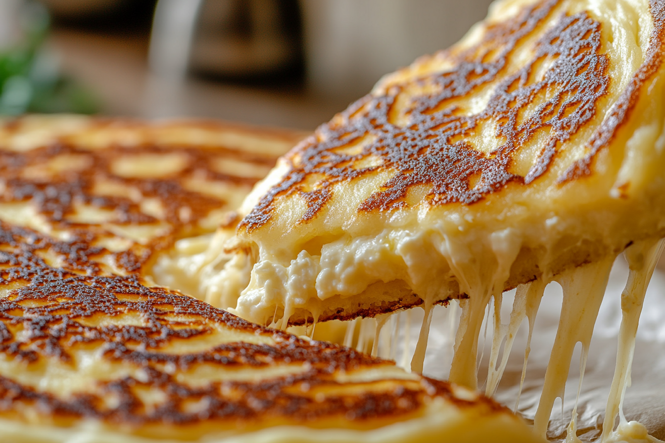 Fluffy Flourless Cottage Cheese Pancakes