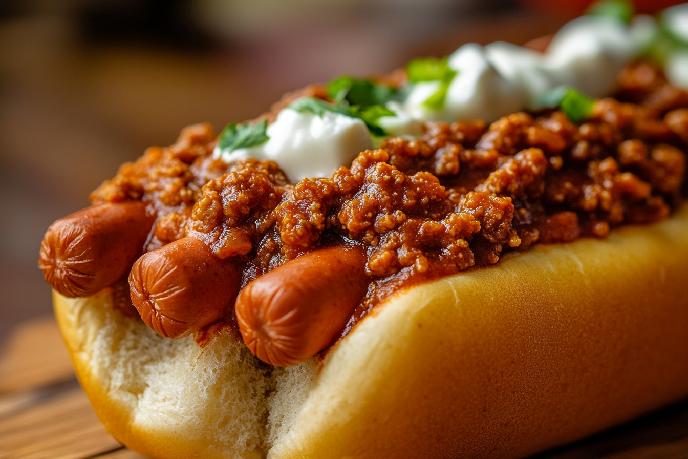 Crockpot Hot Dog Chili