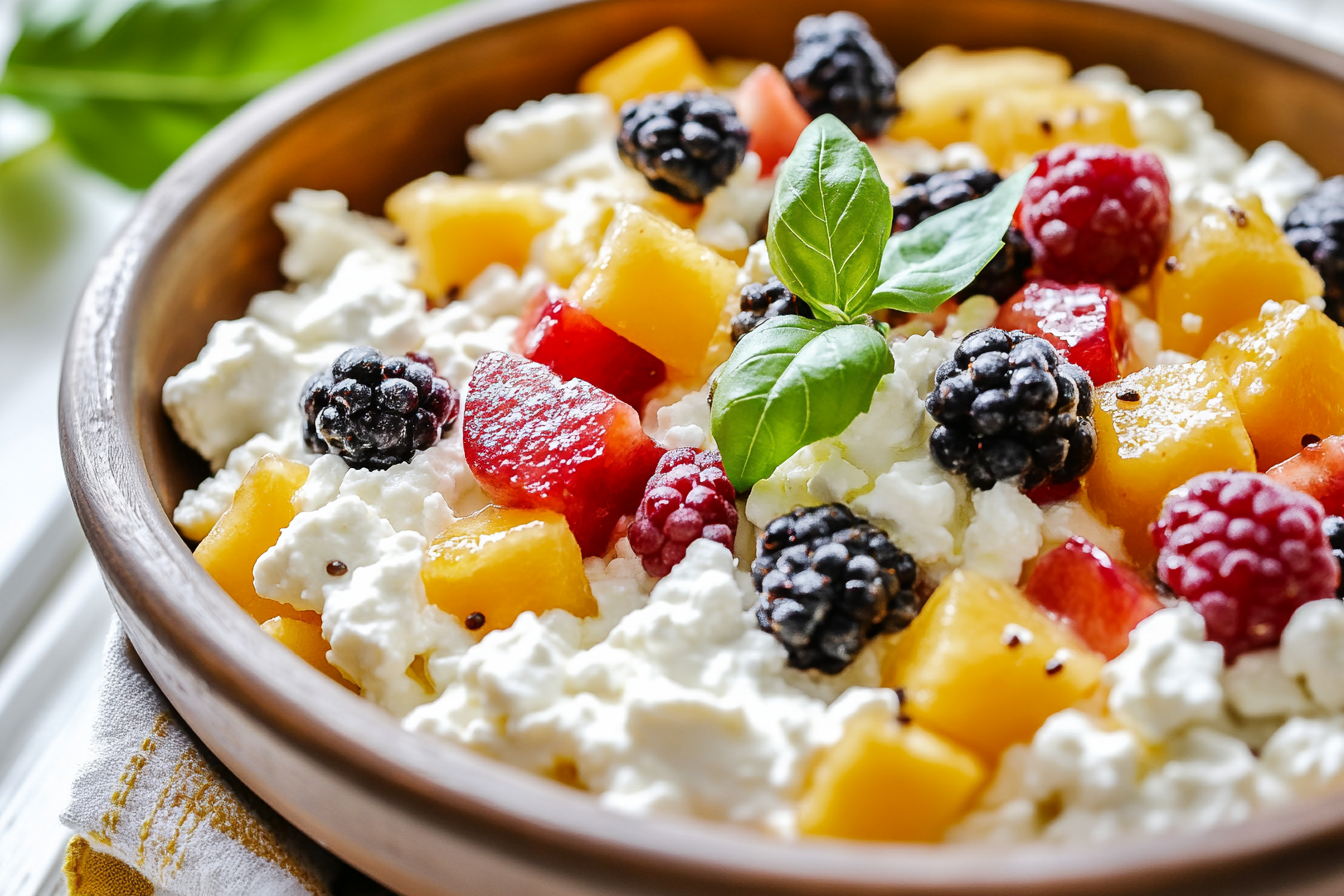 Cottage Cheese & Fruit Salad
