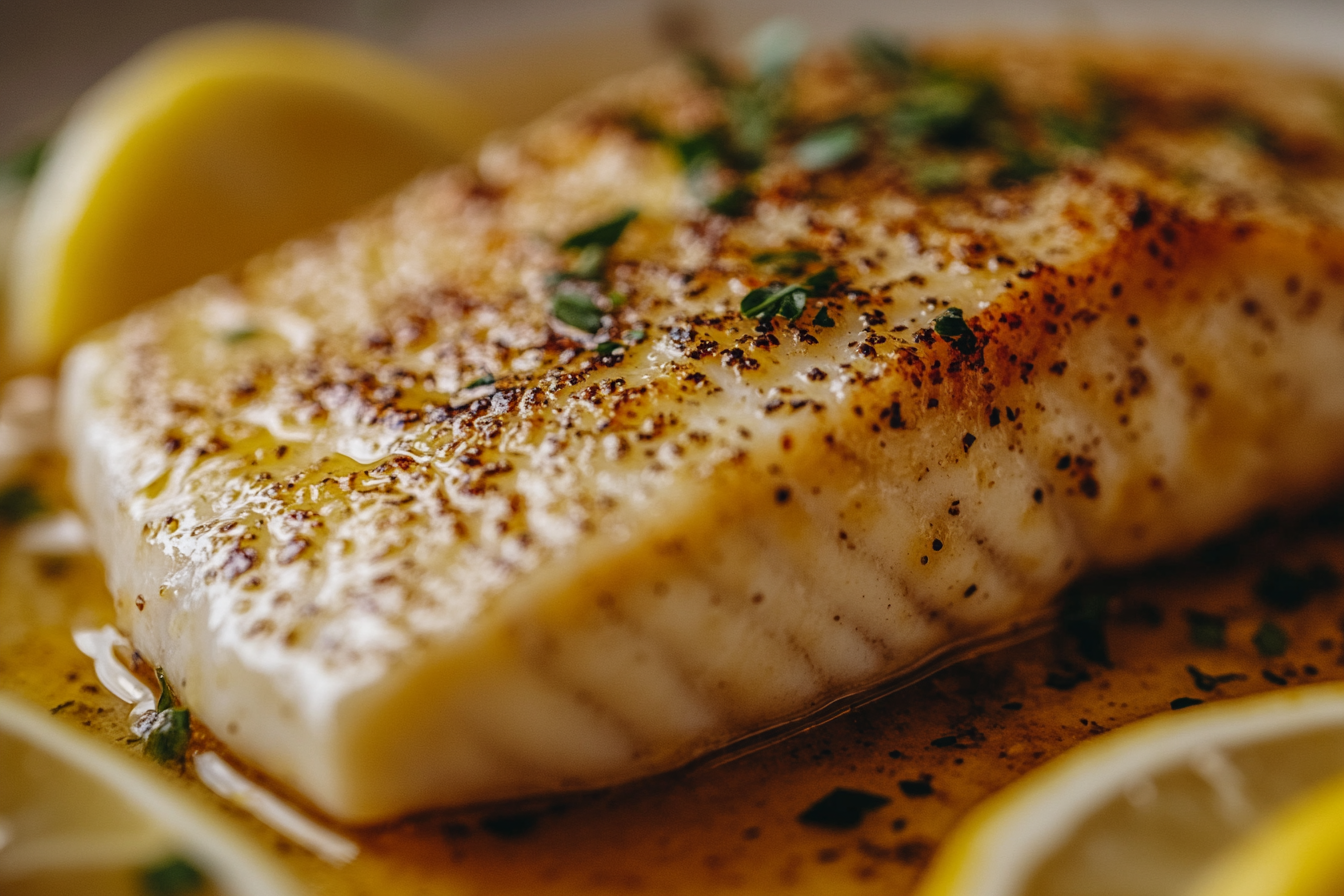 Zesty Lemon Butter Fish Fillet