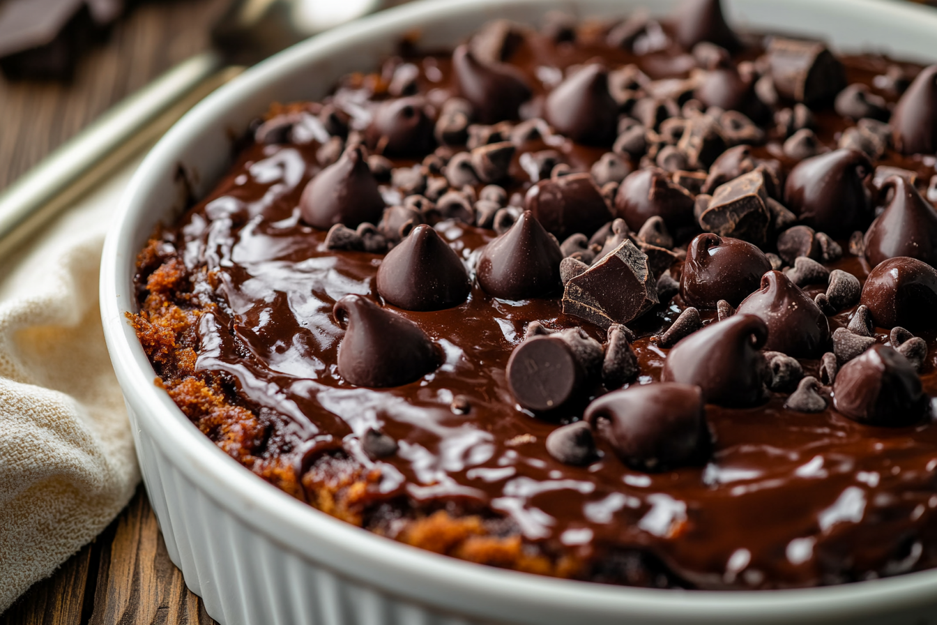 Death by Chocolate Dump Cake