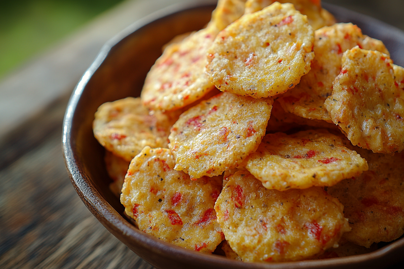 Pimento Cheese Crisps
