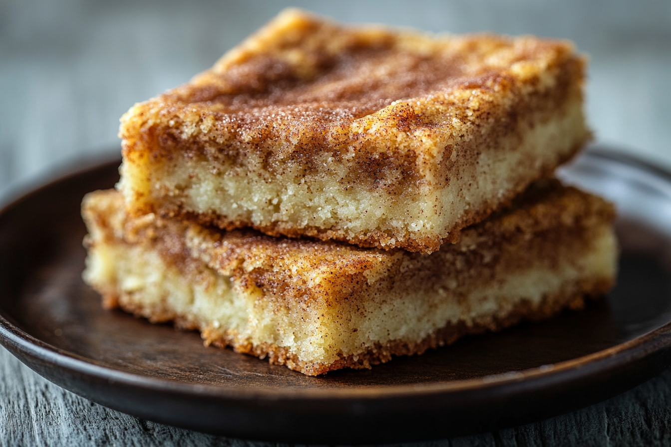 Chewy Snickerdoodle Cookie Bars