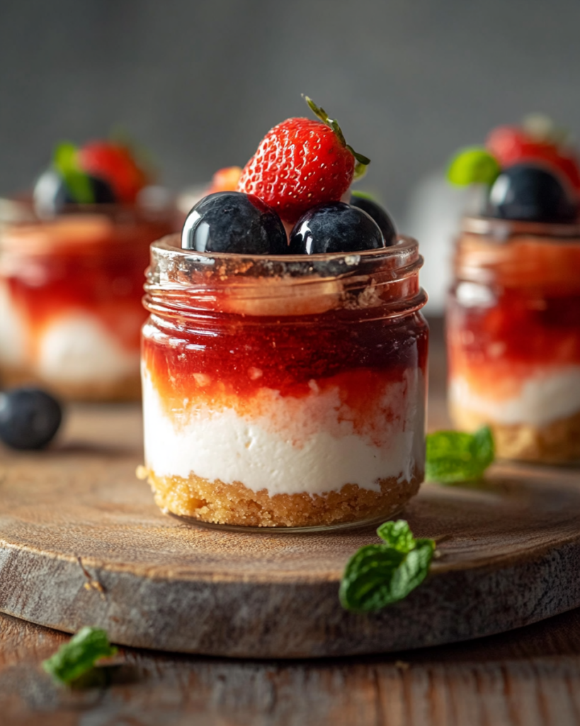 Mini Sweetened Condensed Milk Cheesecake Jars 4 Mini Sweetened Condensed Milk Cheesecake Jars