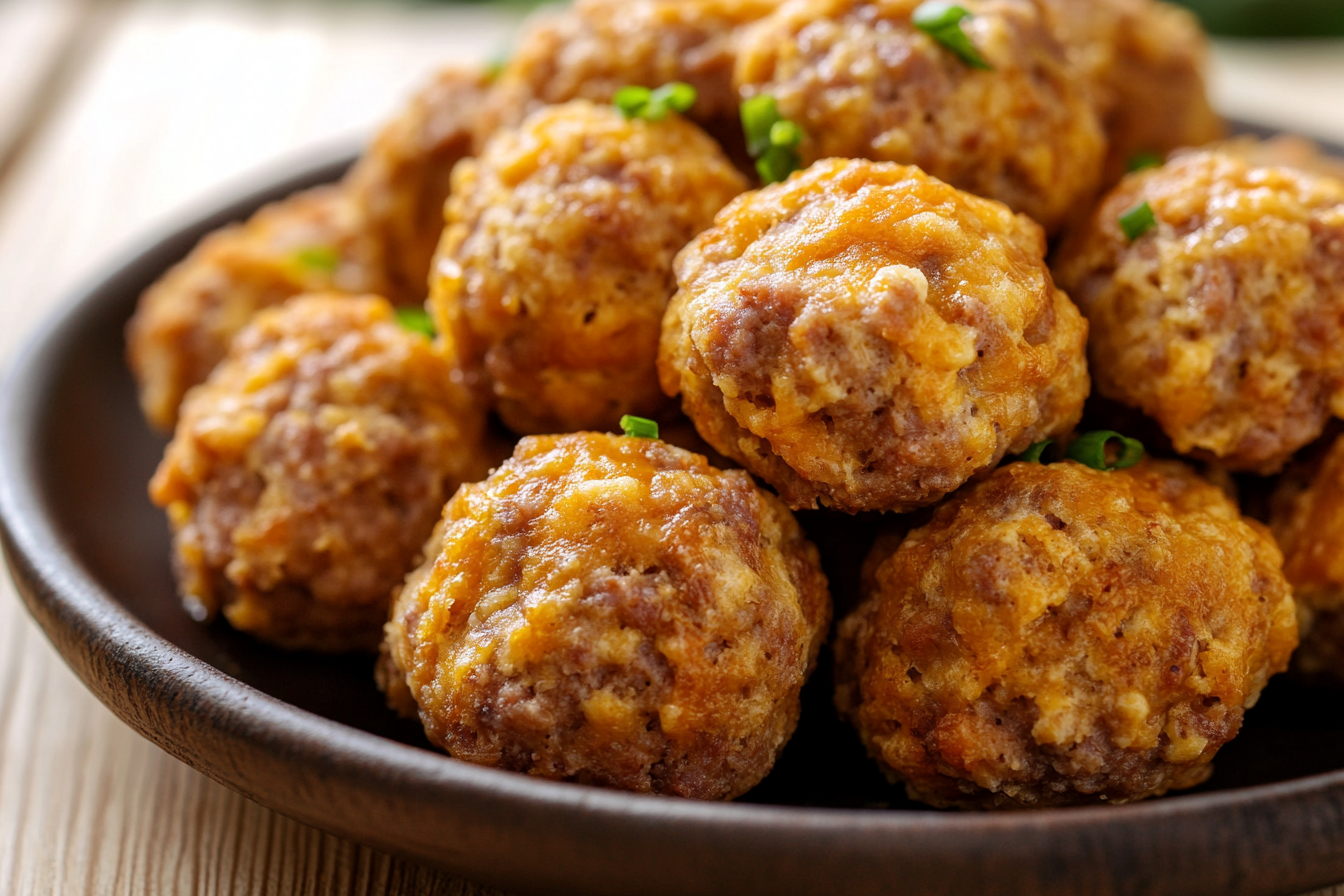 Bisquick Sausage Cheese Balls