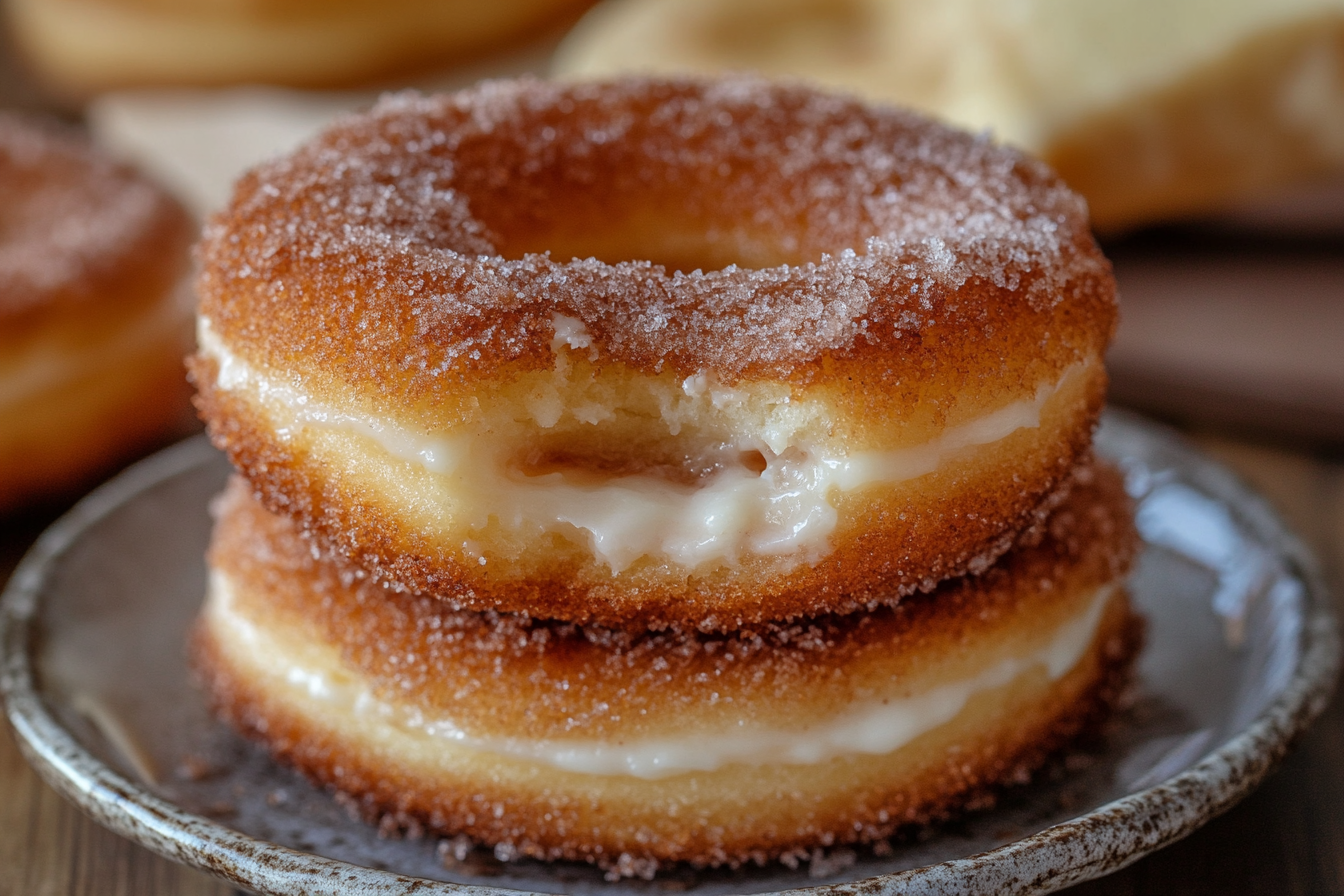 Churro Cheesecake Donut Cookies
