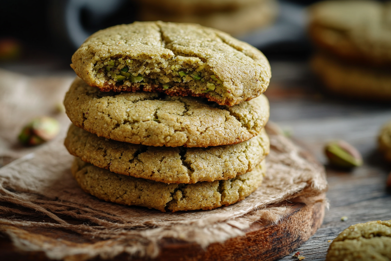 Pistachio Cream Cookies