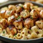 Garlic Butter Chicken Bites with Creamy Parmesan Pasta 5 Garlic Butter Chicken Bites with Creamy Parmesan Pasta