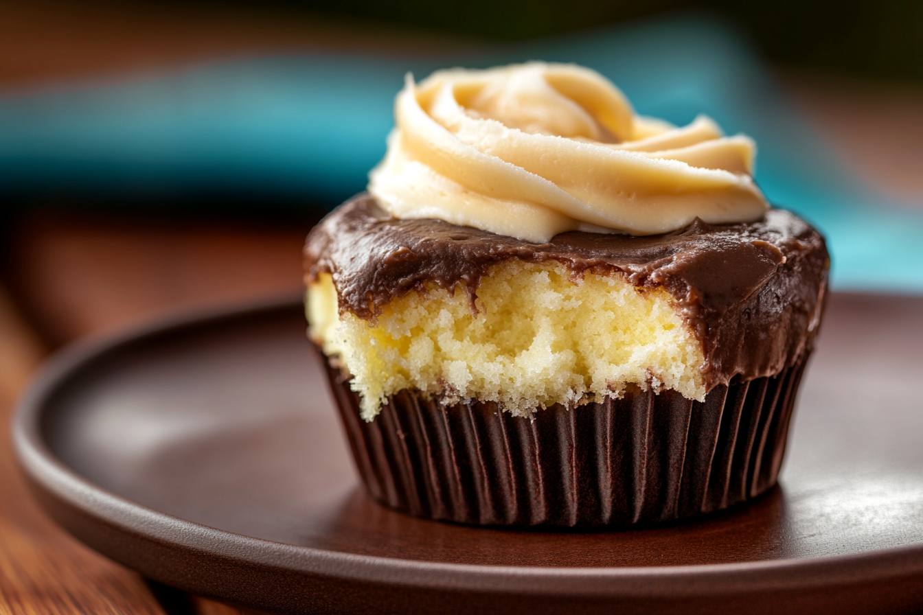 Boston Cream Pie Cupcakes