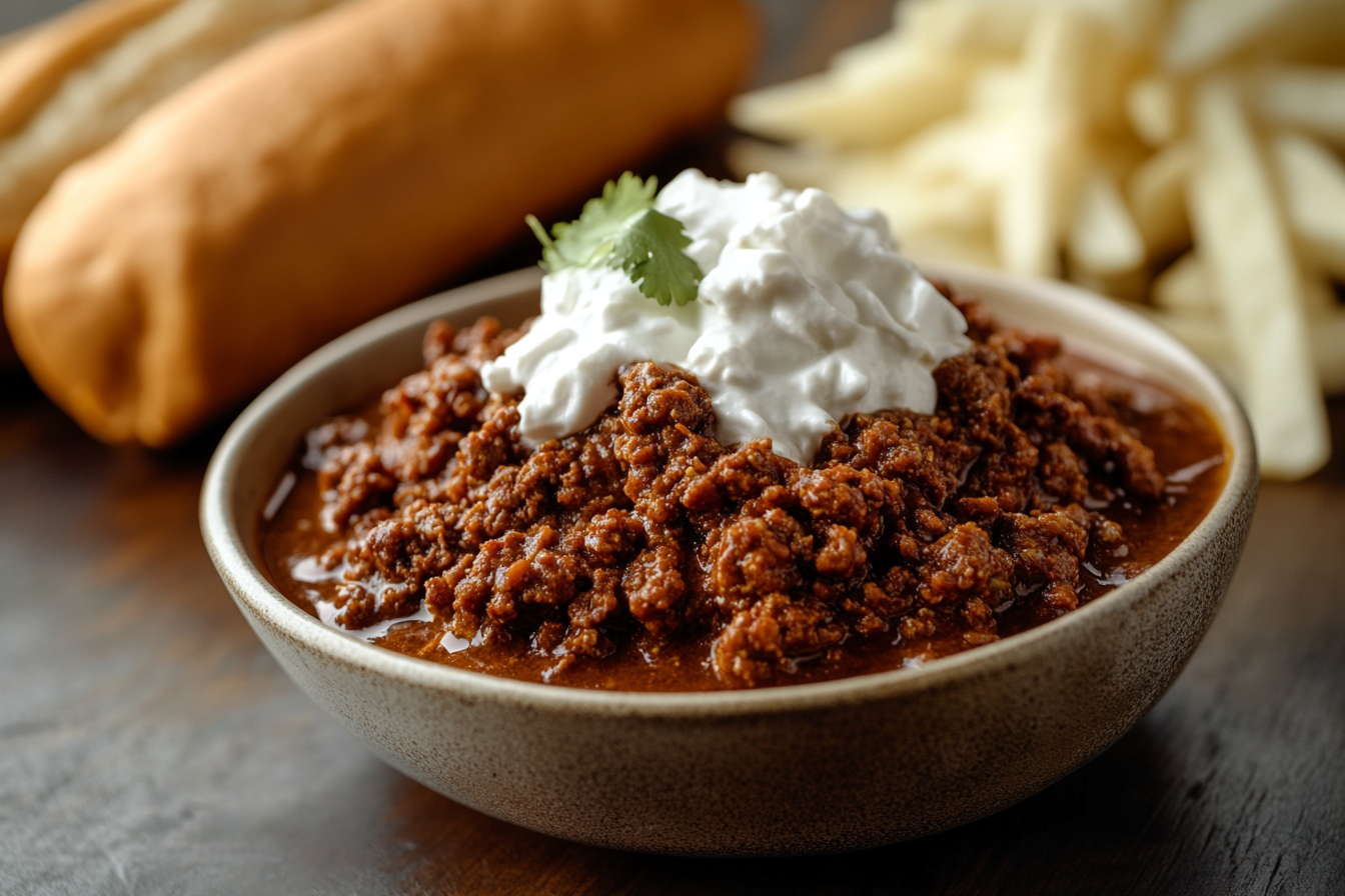 Southern West Virginia Hot Dog Chili Sauce