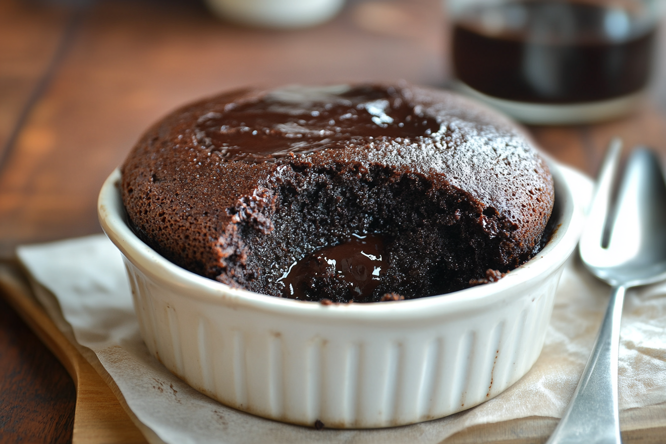 Hot Fudge Chocolate Pudding Cake