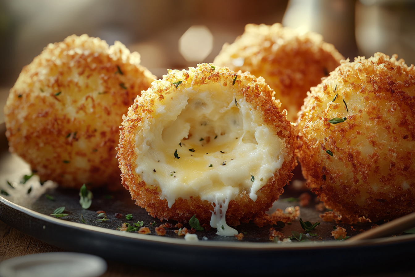 Stuffed Cheese Balls