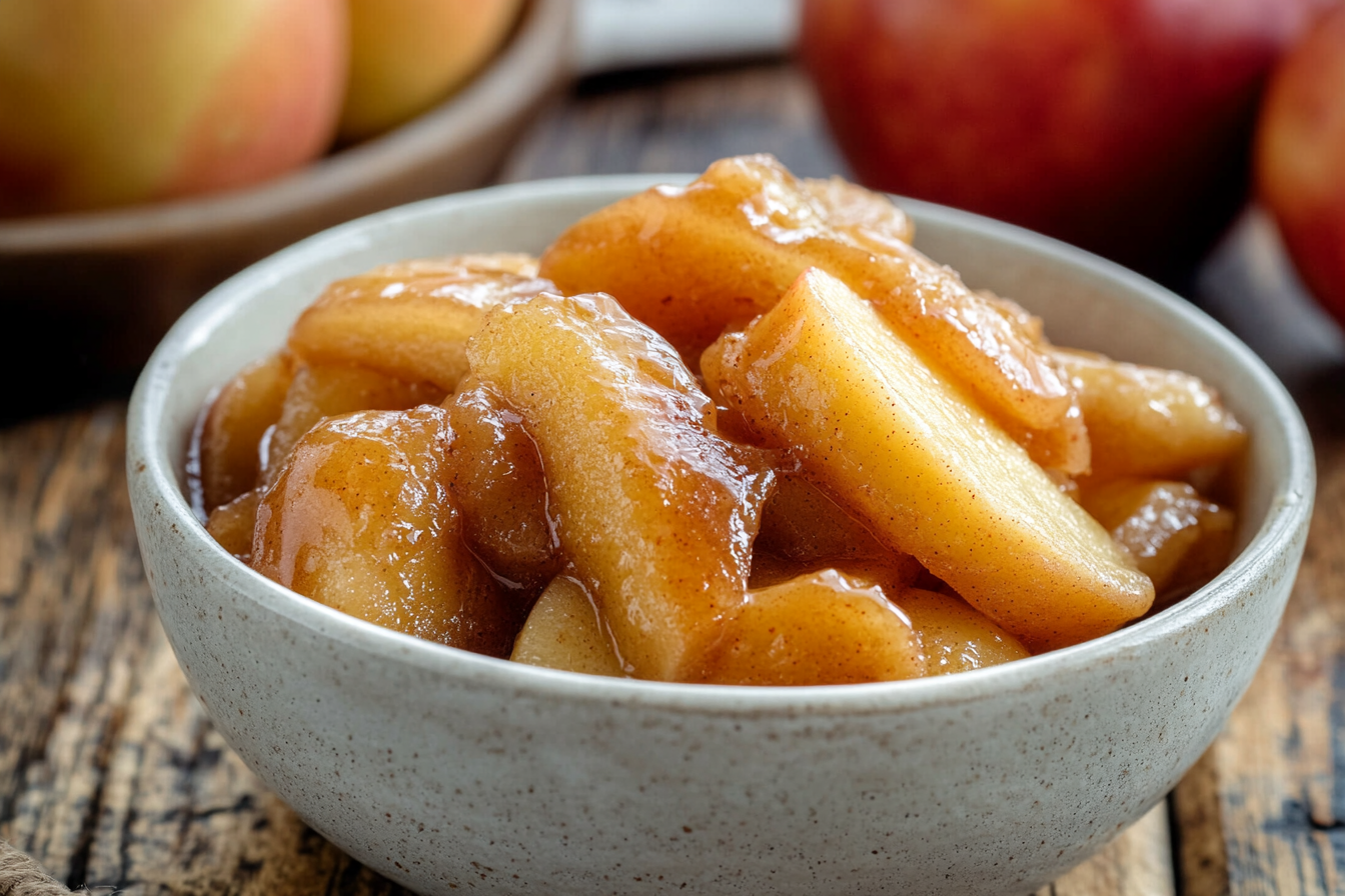 Slow Cooker Cracker Barrel Fried Apples