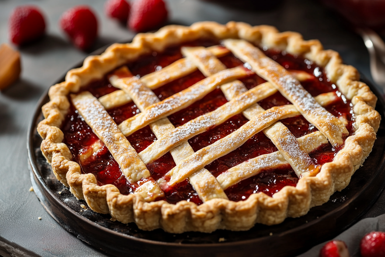 Easy Italian Crostata Recipe (Jam Tart)