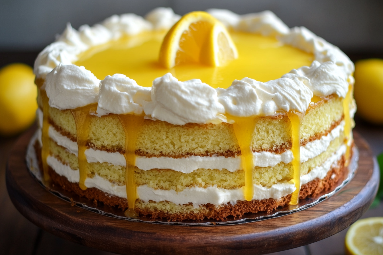Limoncello Mascarpone Cake