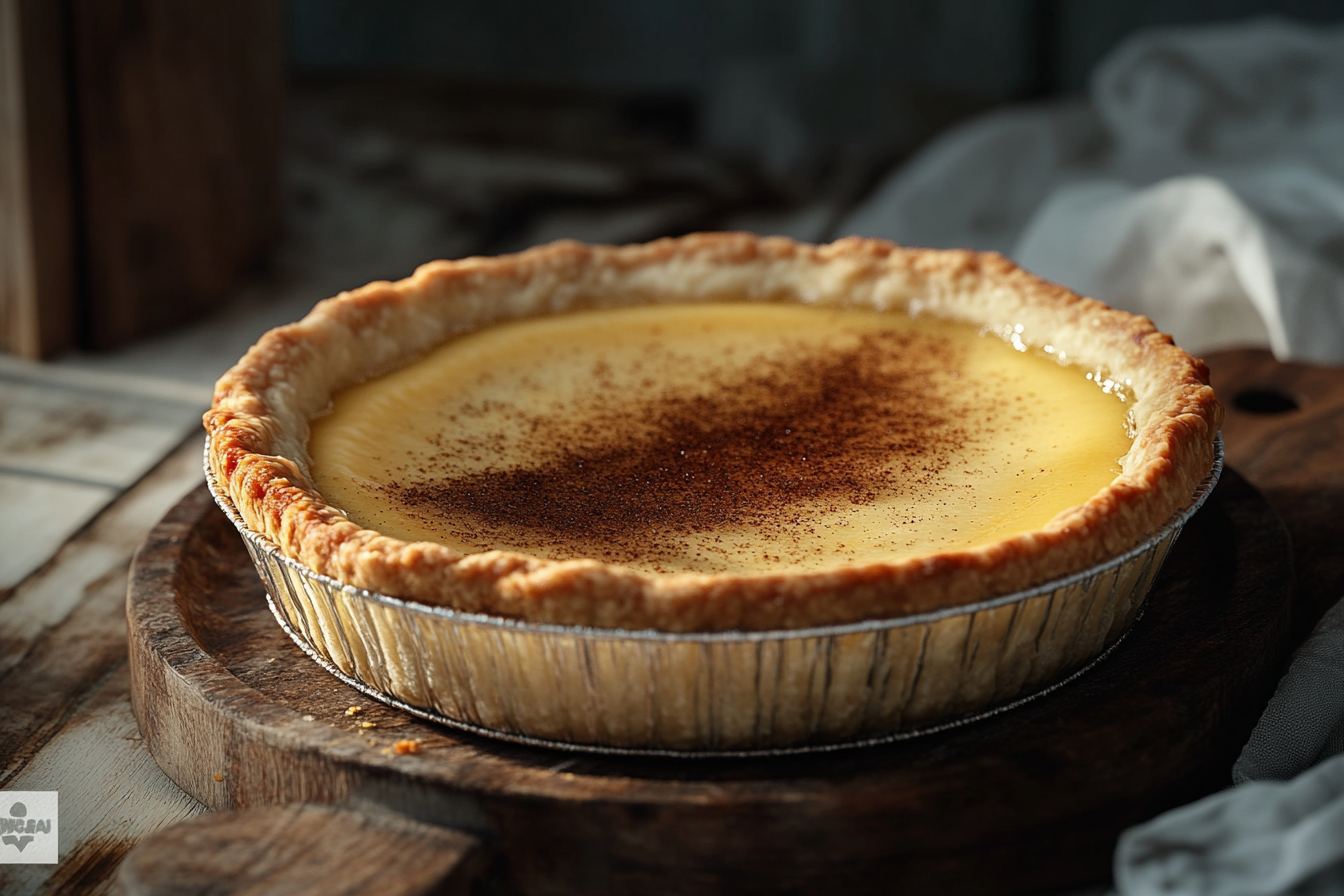 The Old-Fashioned Custard Pie