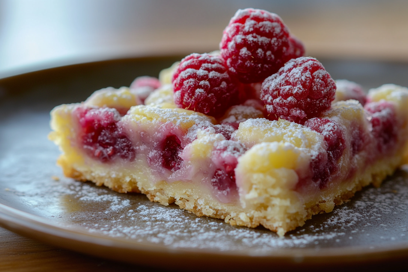 Raspberry Lemon Tart Bars