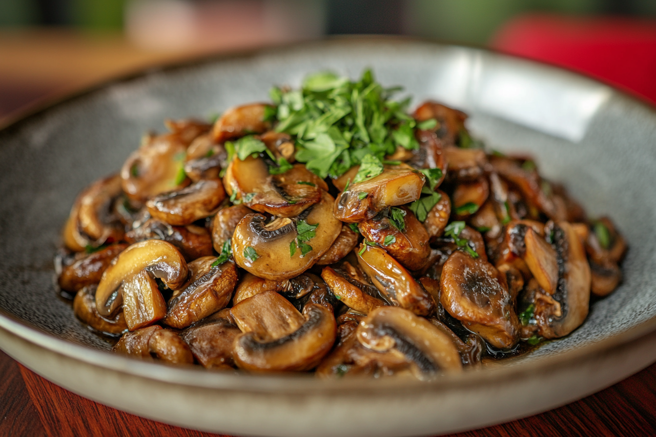 Italian Sauteed Mushrooms