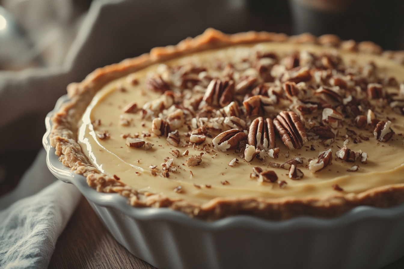 My Best Favorite Pecan Cream Pie!