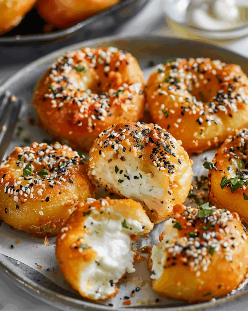 Crispy Bagel Bites