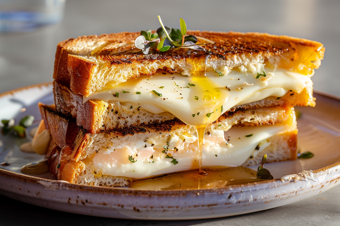 Triple Cream Brie & Hot Honey Toastie