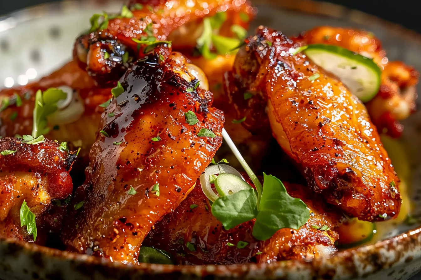 Easy Hot Honey Chicken Wings (Air Fryer Option)