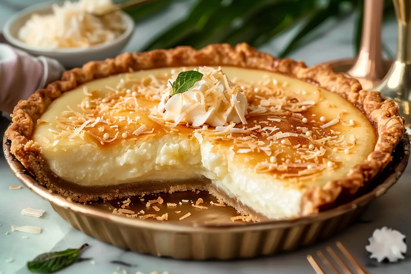 French Coconut Pie