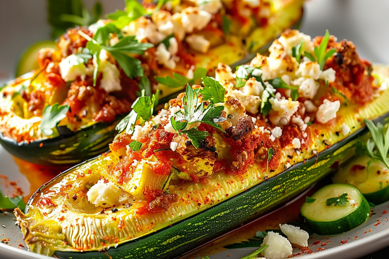 Stuffed Zucchini