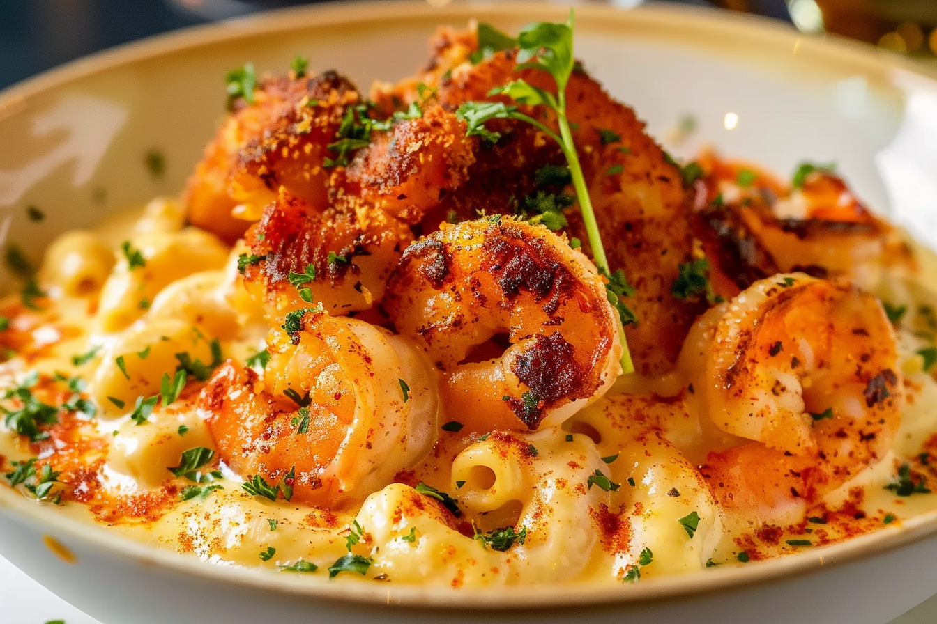 Cajun Shrimp & Crab Mac & Cheese