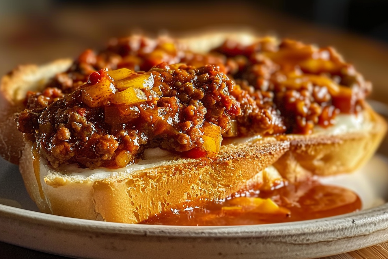 Texas Toast Sloppy Joes