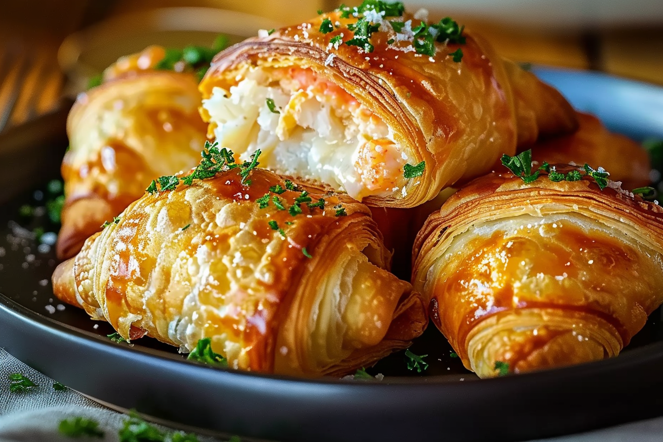Crab Crescent Bites
